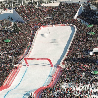 Kitzbühel Hahnenkamm race on the Streif