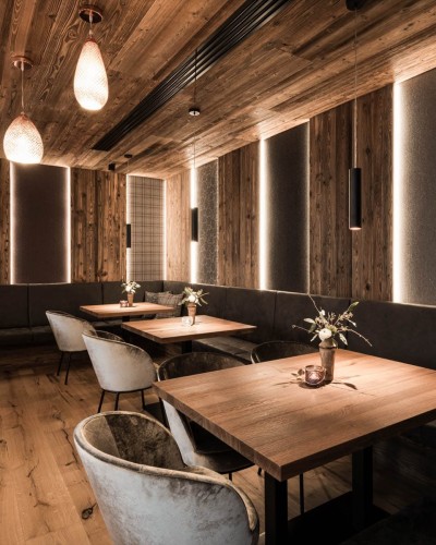 Enjoy our delicacies in our modern dining room