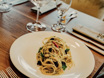 Enjoy Italian dishes in our bistro