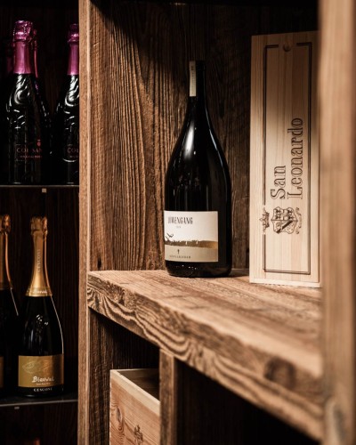 Wine cellar with a large selection