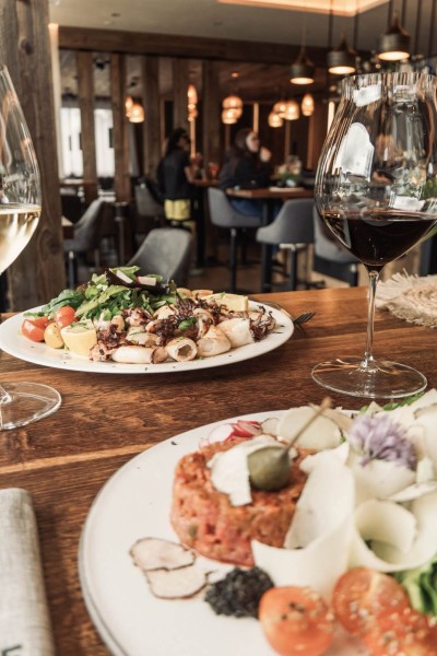 Genießen Sie unser Abendessen von unserm Bistro