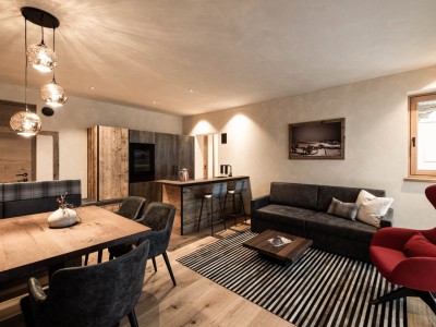 LaMonte Apartment S - luxuriöser Wohn- und Essbereich