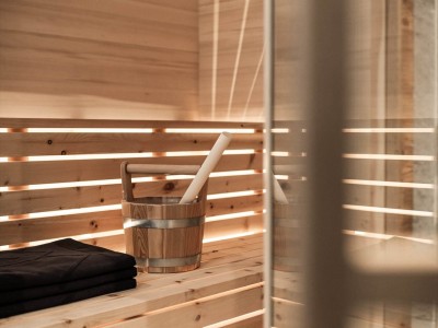 Private Sauna im Apartment P